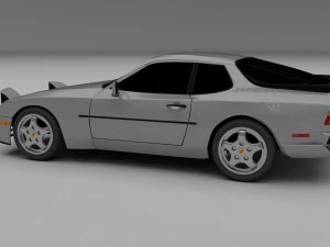 porsche 944 turbo s hdri 3D Model