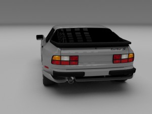 porsche 944 turbo s hdri 3D Model
