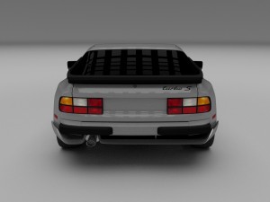porsche 944 turbo s hdri 3D Model