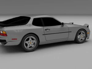 porsche 944 turbo s hdri 3D Model