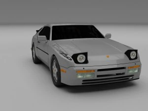 porsche 944 turbo s hdri 3D Model