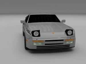 porsche 944 turbo s hdri 3D Model