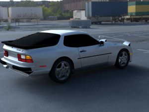 porsche 944 turbo s hdri 3D Model