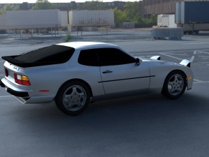 porsche 944 turbo s hdri 3D Model
