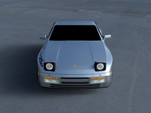 porsche 944 turbo s hdri 3D Model