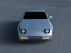 porsche 944 turbo s hdri 3D Model