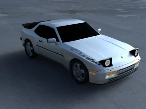 porsche 944 turbo s hdri 3D Model