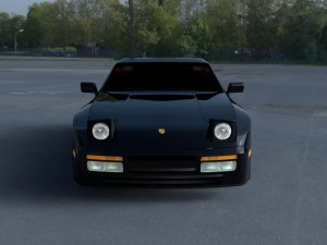 porsche 944 turbo hdri 3D 모델
