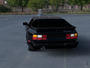 porsche 944 turbo hdri 3D 모델