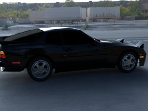 porsche 944 turbo hdri 3D 모델