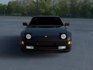 porsche 944 s hdri 3D Model