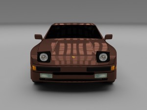 porsche 944 s hdri 3D Model