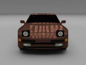 porsche 944 s hdri 3D Model