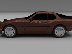 porsche 944 s hdri 3D Model