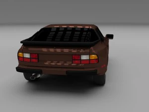 porsche 944 s hdri 3D Model