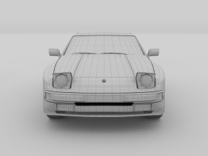 porsche 944 s hdri 3D Model