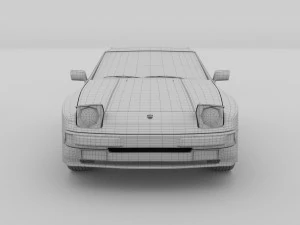 porsche 944 s hdri 3D Model