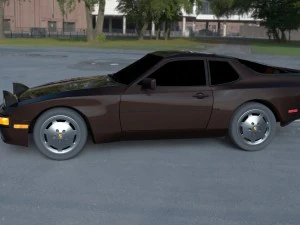 porsche 944 s hdri 3D Model