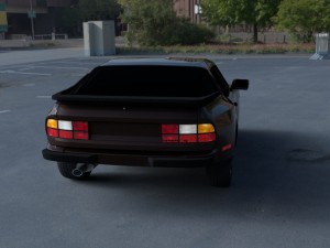 porsche 944 s hdri 3D Model