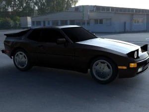 porsche 944 s hdri 3D Model