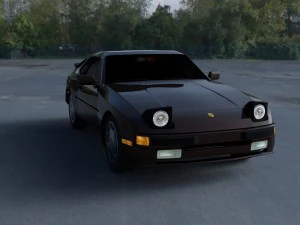 porsche 944 s hdri 3D Model