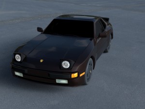 porsche 944 s hdri 3D Model