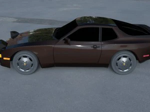 porsche 944 s hdri 3D Model