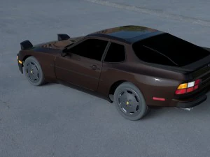 porsche 944 s hdri 3D Model
