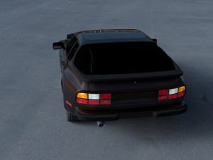 porsche 944 s hdri 3D Model