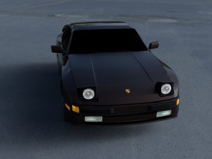 porsche 944 s hdri 3D Model