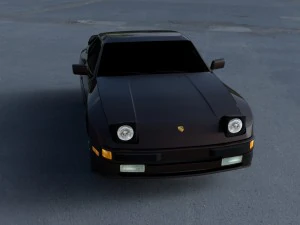 porsche 944 s hdri 3D Model