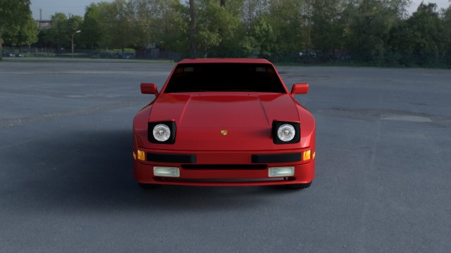 porsche 944 new hdri Modelo 3D .c4d .max .obj .3ds .fbx .stl .blend 