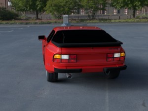 porsche 944 new hdri Modelo 3D