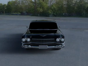 1959 cadillac eldorado 62 series coupe hdri 3D Model