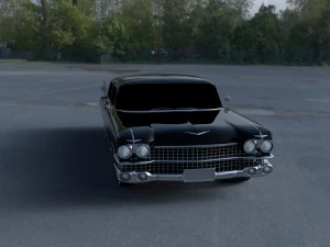 1959 cadillac eldorado 62 series coupe hdri 3D Model