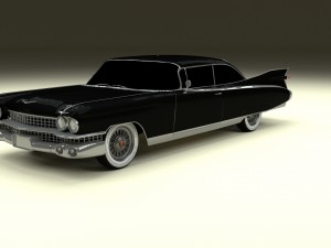 1959 cadillac eldorado 62 series coupe hdri 3D Modell