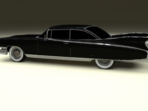 1959 cadillac eldorado 62 series coupe hdri 3D Modell