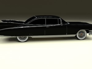 1959 cadillac eldorado 62 series coupe hdri 3D Modell