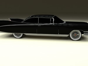 1959 cadillac eldorado 62 series coupe hdri 3D Modell