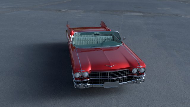 1959 cadillac eldorado biarritz hdri 3D Модель .c4d .max .obj .3ds .fbx .stl .blend 