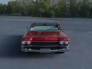 1959 cadillac eldorado biarritz hdri 3D Модель