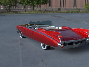 1959 cadillac eldorado biarritz hdri 3D Модель