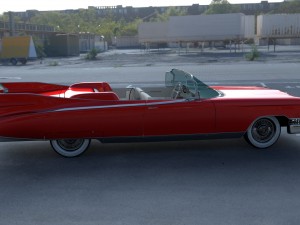 1959 cadillac eldorado biarritz hdri 3D Модель