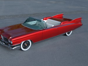 1959 cadillac eldorado biarritz hdri 3D Модель