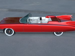 1959 cadillac eldorado biarritz hdri 3D Модель