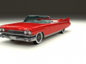 1959 cadillac eldorado biarritz hdri 3D Модель