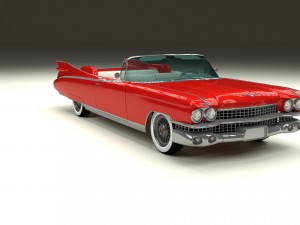 1959 cadillac eldorado biarritz hdri 3D Модель