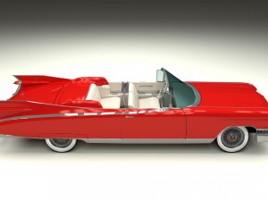 1959 cadillac eldorado biarritz hdri 3D Модель