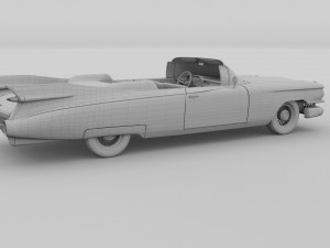 1959 cadillac eldorado biarritz hdri 3D Модель