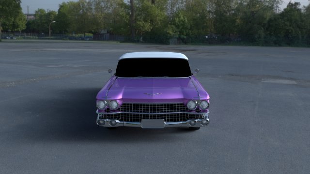 1959 cadillac eldorado 62 series convertible hdri Modelo 3D .c4d .max .obj .3ds .fbx .stl .blend 